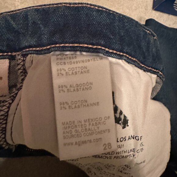 AG Denim Saige Wide Leg Crop - Picture 6 of 6